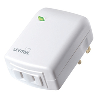 Leviton Plug-in Outlet with Z-Wave | Plug-in Dimmer with Z-Wave DZPA1 & DZPD3