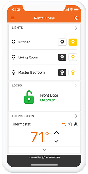PointCentral app installed on iPhone