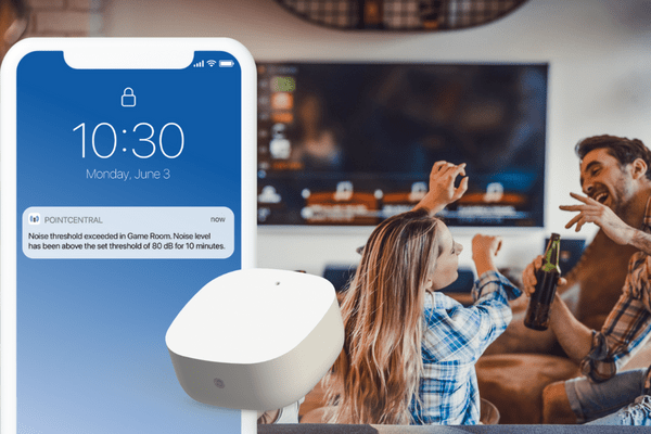 Smart noise monitor alert