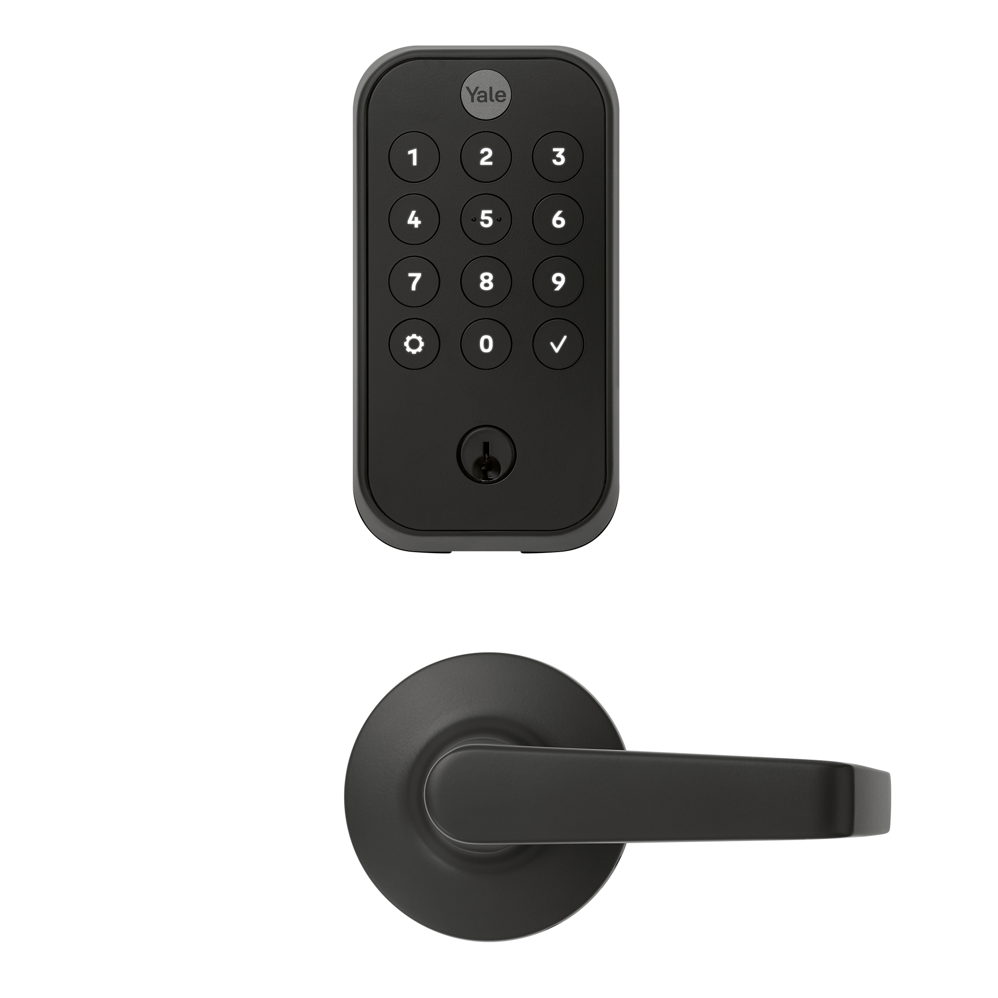 Yale Pro 2 Interconnected Lock - Keyed Push Button (YMC614)